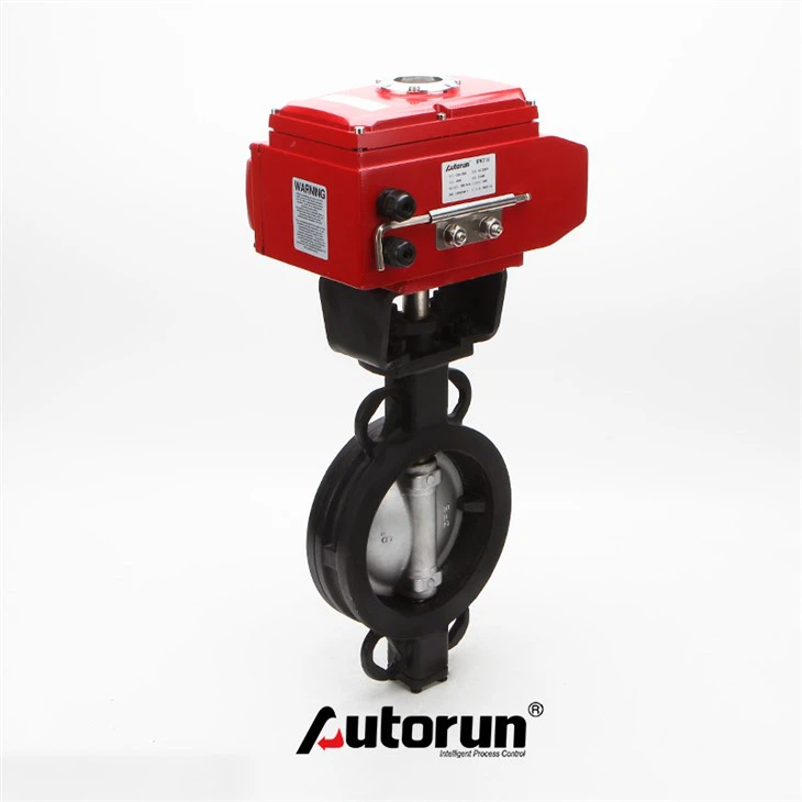 Siłownik elektryczny do zaworów motylkowych